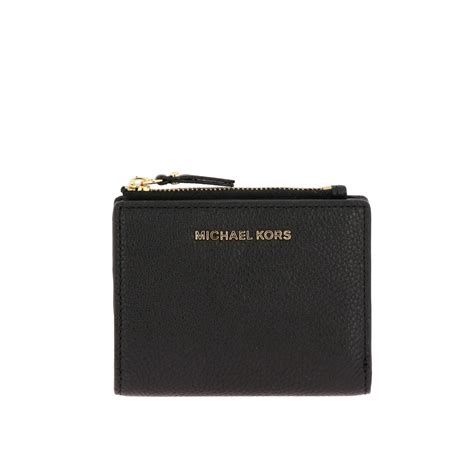 michael kors textured leather chain wallet|Michael Kors oversized wallet.